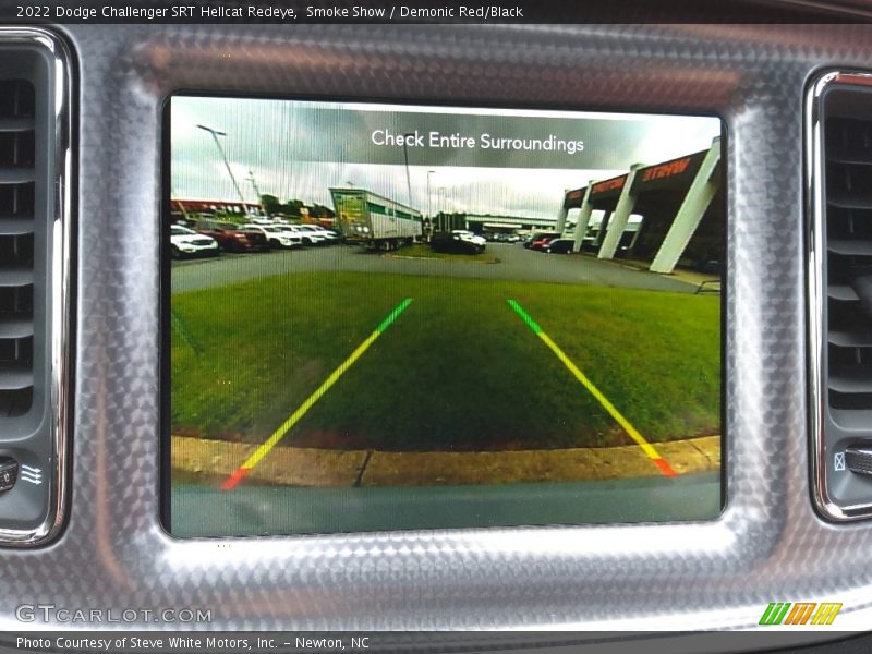 Controls of 2022 Challenger SRT Hellcat Redeye