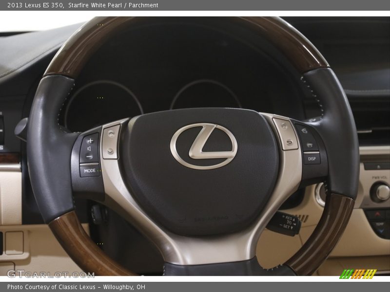 Starfire White Pearl / Parchment 2013 Lexus ES 350