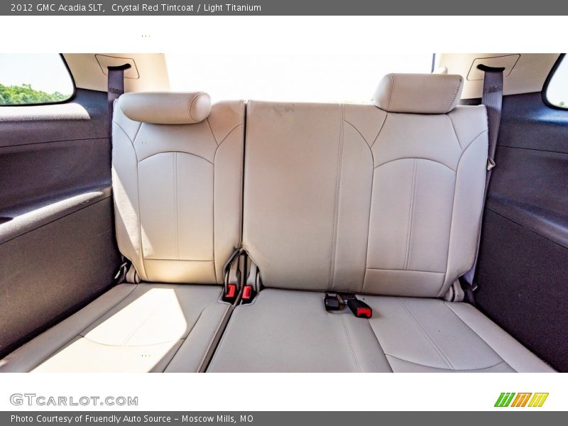 Crystal Red Tintcoat / Light Titanium 2012 GMC Acadia SLT