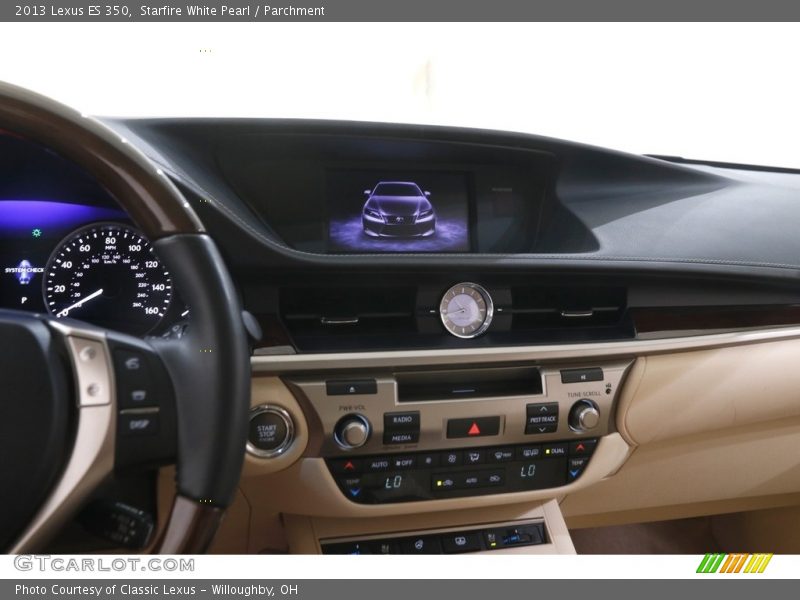 Starfire White Pearl / Parchment 2013 Lexus ES 350