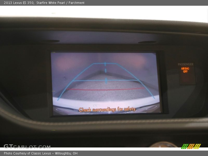 Starfire White Pearl / Parchment 2013 Lexus ES 350