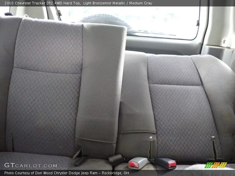 Light Bronzemist Metallic / Medium Gray 2003 Chevrolet Tracker ZR2 4WD Hard Top