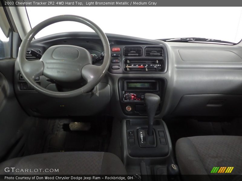 Light Bronzemist Metallic / Medium Gray 2003 Chevrolet Tracker ZR2 4WD Hard Top