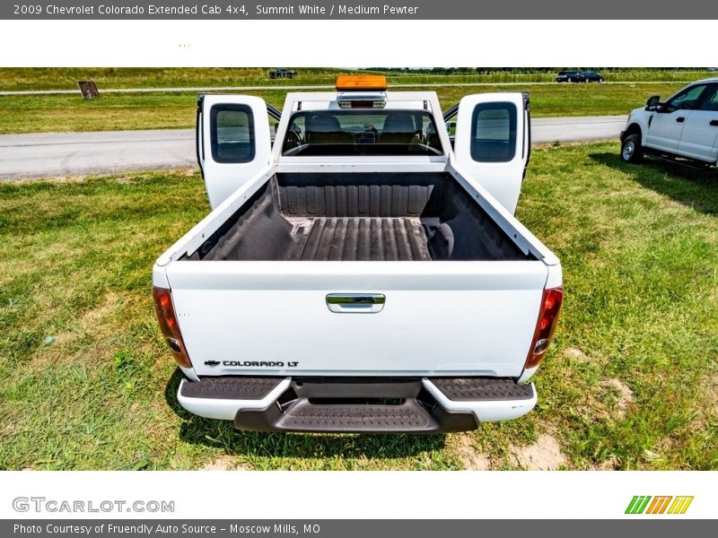 Summit White / Medium Pewter 2009 Chevrolet Colorado Extended Cab 4x4