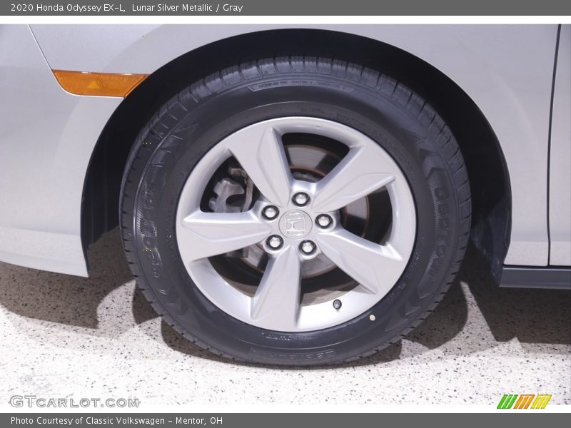 Lunar Silver Metallic / Gray 2020 Honda Odyssey EX-L