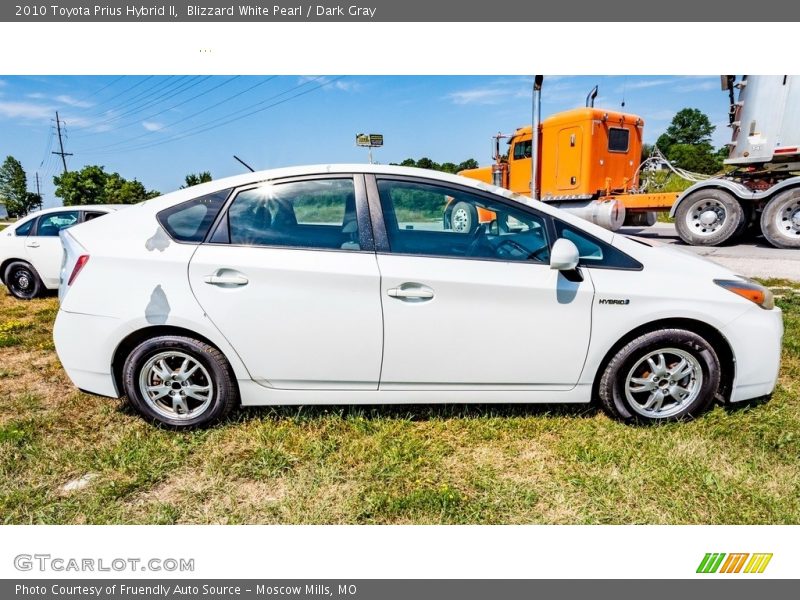 Blizzard White Pearl / Dark Gray 2010 Toyota Prius Hybrid II