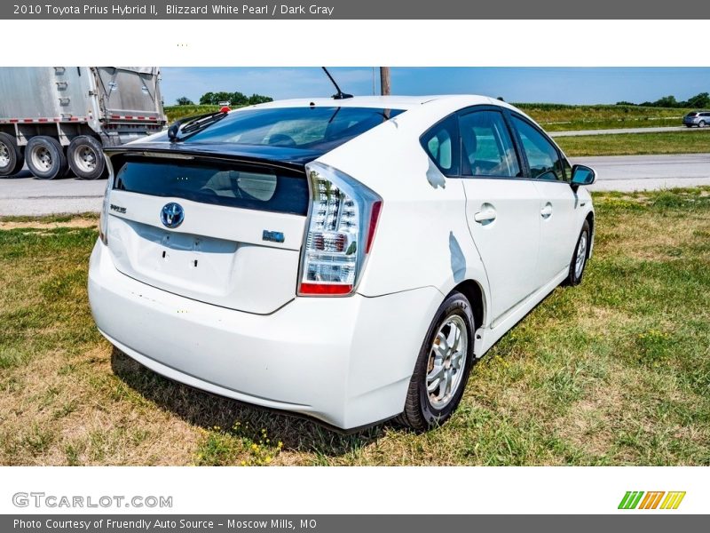 Blizzard White Pearl / Dark Gray 2010 Toyota Prius Hybrid II