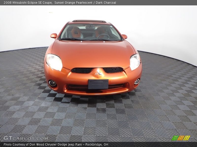 Sunset Orange Pearlescent / Dark Charcoal 2008 Mitsubishi Eclipse SE Coupe