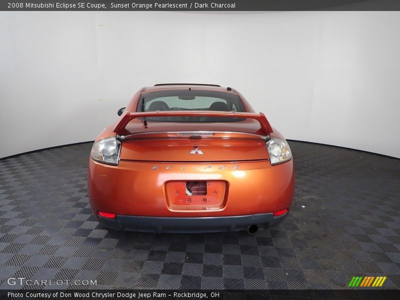 Sunset Orange Pearlescent / Dark Charcoal 2008 Mitsubishi Eclipse SE Coupe