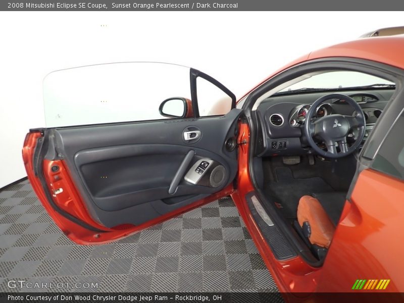 Sunset Orange Pearlescent / Dark Charcoal 2008 Mitsubishi Eclipse SE Coupe