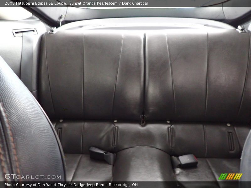 Rear Seat of 2008 Eclipse SE Coupe