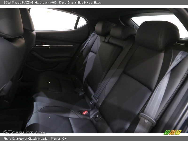 Deep Crystal Blue Mica / Black 2019 Mazda MAZDA3 Hatchback AWD