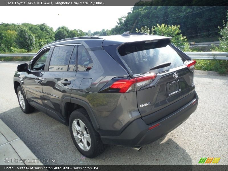 Magnetic Gray Metallic / Black 2021 Toyota RAV4 XLE AWD