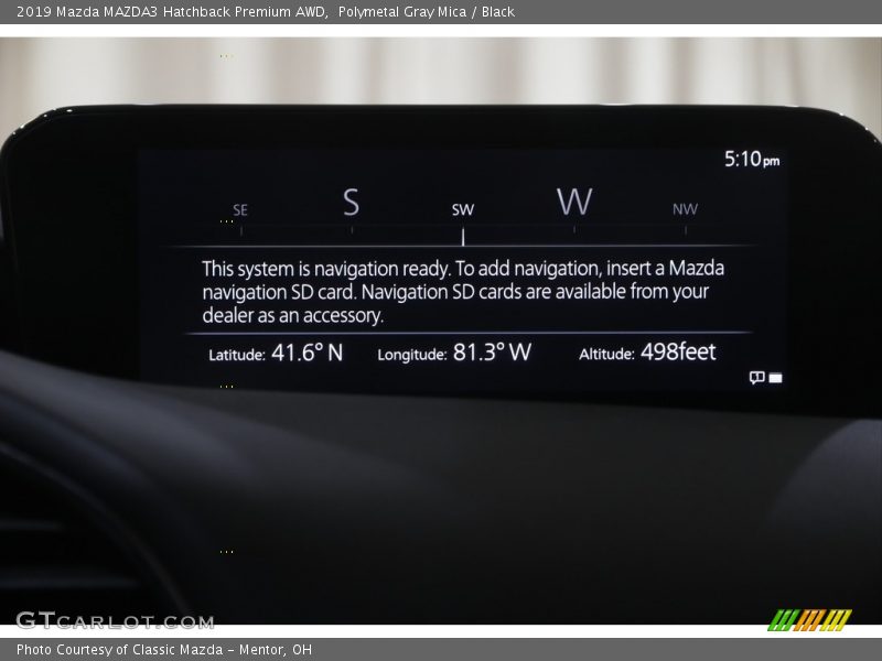 Polymetal Gray Mica / Black 2019 Mazda MAZDA3 Hatchback Premium AWD