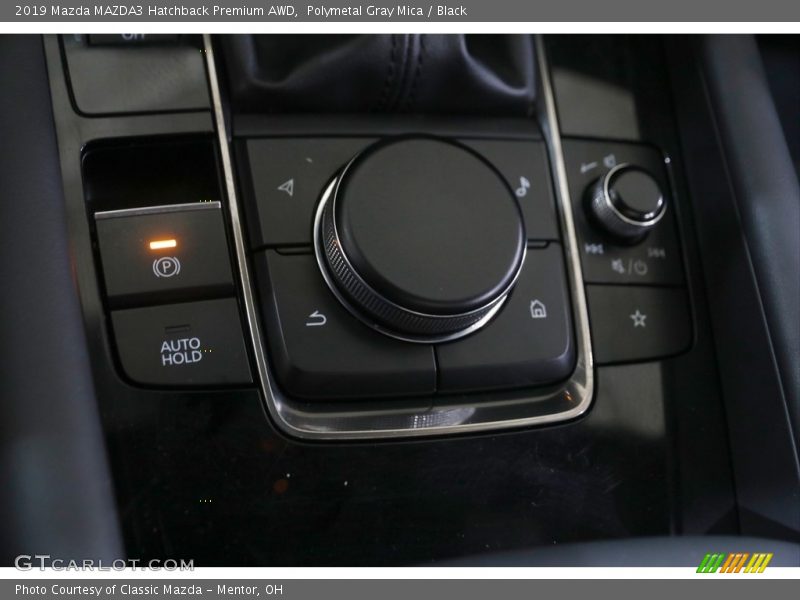 Polymetal Gray Mica / Black 2019 Mazda MAZDA3 Hatchback Premium AWD
