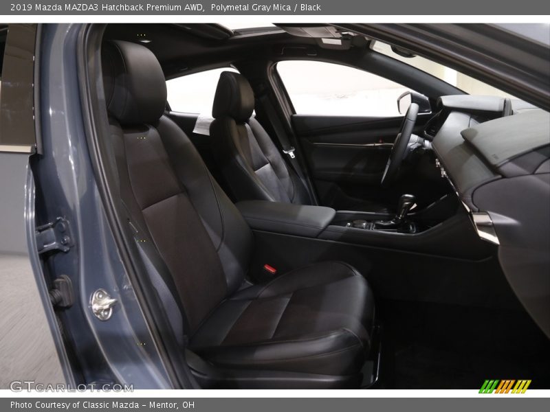 Polymetal Gray Mica / Black 2019 Mazda MAZDA3 Hatchback Premium AWD