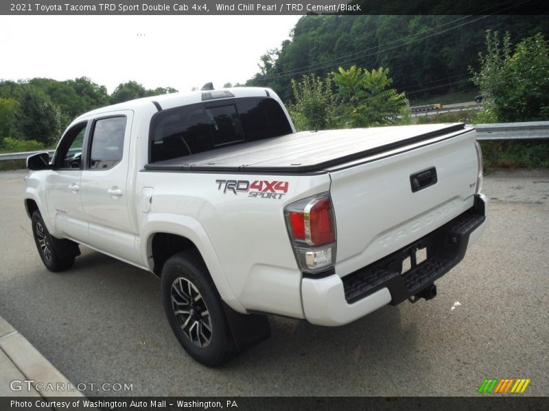 Wind Chill Pearl / TRD Cement/Black 2021 Toyota Tacoma TRD Sport Double Cab 4x4