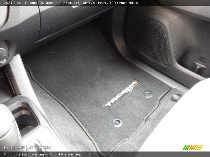 Wind Chill Pearl / TRD Cement/Black 2021 Toyota Tacoma TRD Sport Double Cab 4x4
