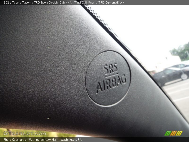 Wind Chill Pearl / TRD Cement/Black 2021 Toyota Tacoma TRD Sport Double Cab 4x4
