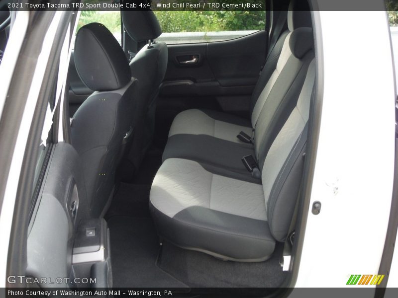 Wind Chill Pearl / TRD Cement/Black 2021 Toyota Tacoma TRD Sport Double Cab 4x4