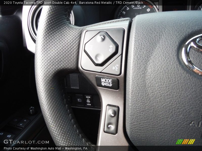 Barcelona Red Metallic / TRD Cement/Black 2020 Toyota Tacoma TRD Sport Double Cab 4x4