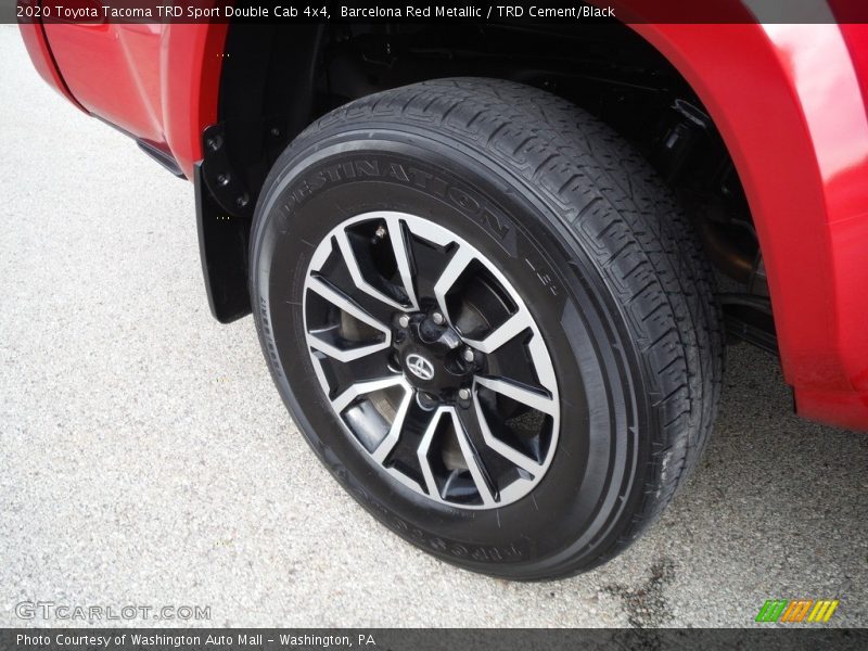 Barcelona Red Metallic / TRD Cement/Black 2020 Toyota Tacoma TRD Sport Double Cab 4x4