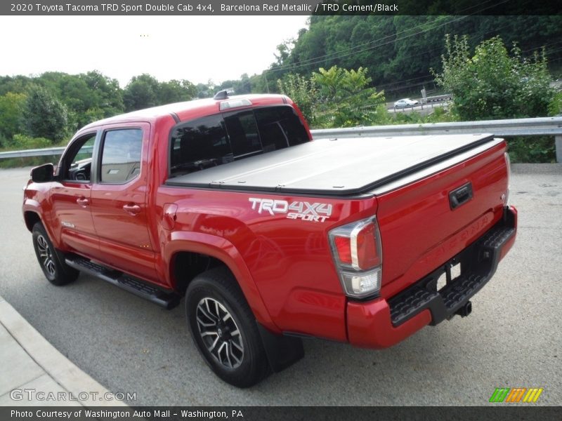 Barcelona Red Metallic / TRD Cement/Black 2020 Toyota Tacoma TRD Sport Double Cab 4x4