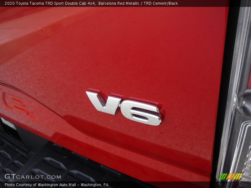 Barcelona Red Metallic / TRD Cement/Black 2020 Toyota Tacoma TRD Sport Double Cab 4x4