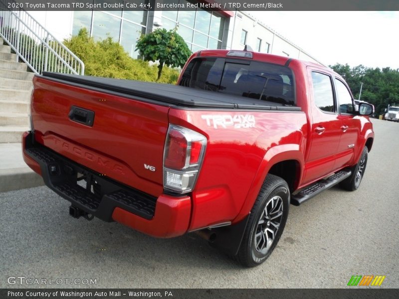 Barcelona Red Metallic / TRD Cement/Black 2020 Toyota Tacoma TRD Sport Double Cab 4x4