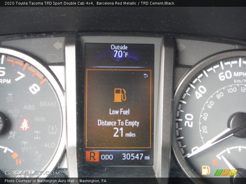 Barcelona Red Metallic / TRD Cement/Black 2020 Toyota Tacoma TRD Sport Double Cab 4x4