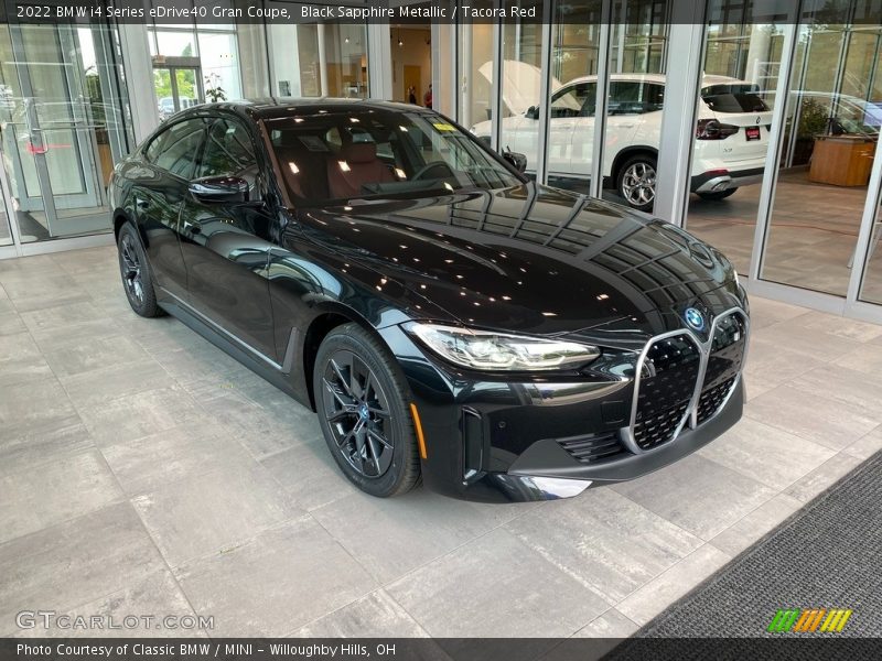 Front 3/4 View of 2022 i4 Series eDrive40 Gran Coupe
