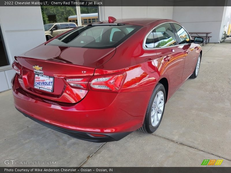Cherry Red Tintcoat / Jet Black 2022 Chevrolet Malibu LT