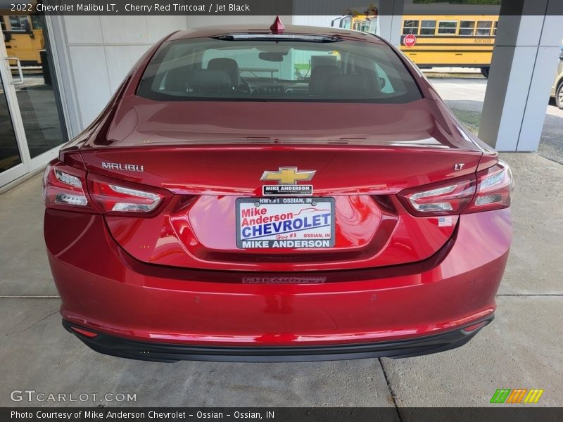 Cherry Red Tintcoat / Jet Black 2022 Chevrolet Malibu LT