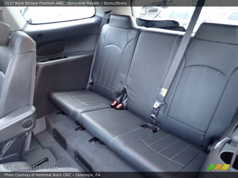 Quicksilver Metallic / Ebony/Ebony 2017 Buick Enclave Premium AWD