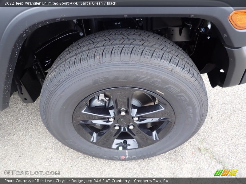 Sarge Green / Black 2022 Jeep Wrangler Unlimited Sport 4x4