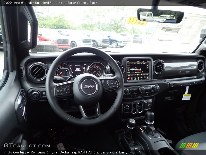 Sarge Green / Black 2022 Jeep Wrangler Unlimited Sport 4x4