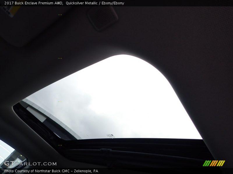 Quicksilver Metallic / Ebony/Ebony 2017 Buick Enclave Premium AWD