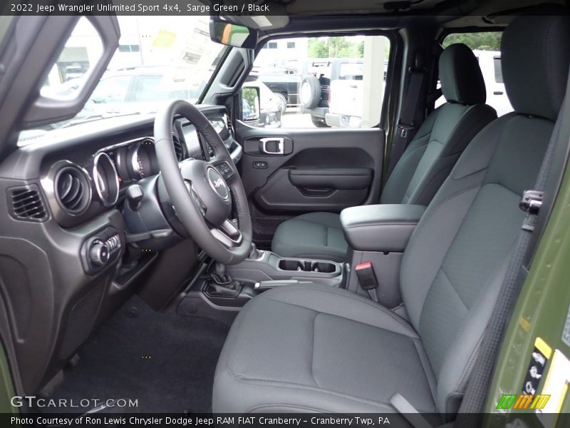 Sarge Green / Black 2022 Jeep Wrangler Unlimited Sport 4x4