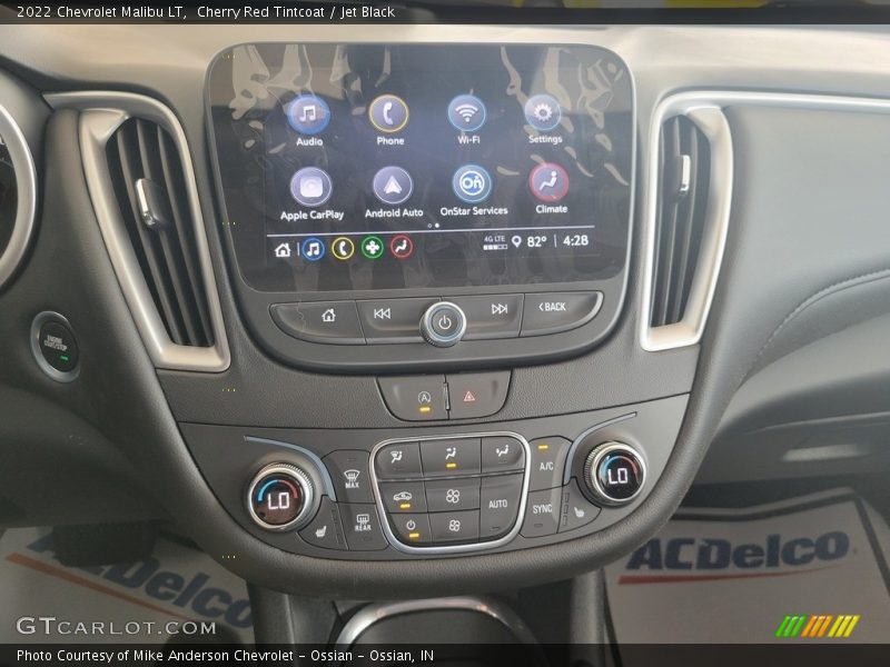 Controls of 2022 Malibu LT