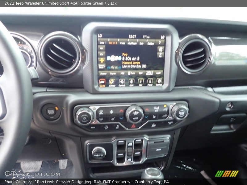 Sarge Green / Black 2022 Jeep Wrangler Unlimited Sport 4x4