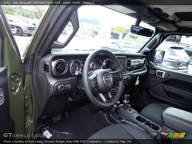 Sarge Green / Black 2022 Jeep Wrangler Unlimited Sport 4x4