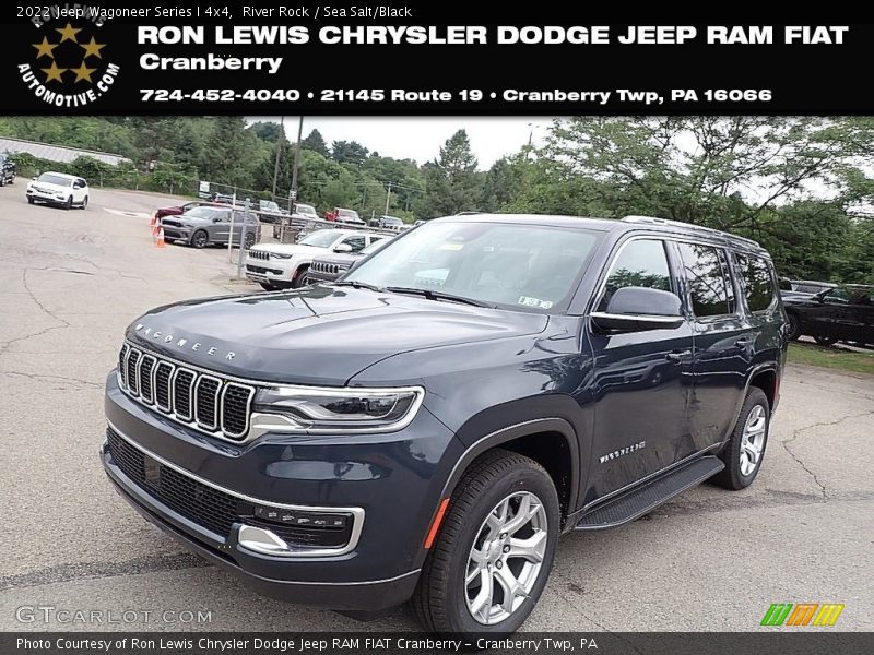 River Rock / Sea Salt/Black 2022 Jeep Wagoneer Series I 4x4