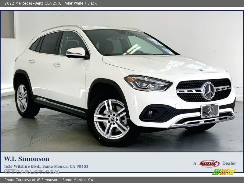 Polar White / Black 2022 Mercedes-Benz GLA 250