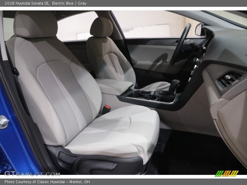 Electric Blue / Gray 2018 Hyundai Sonata SE