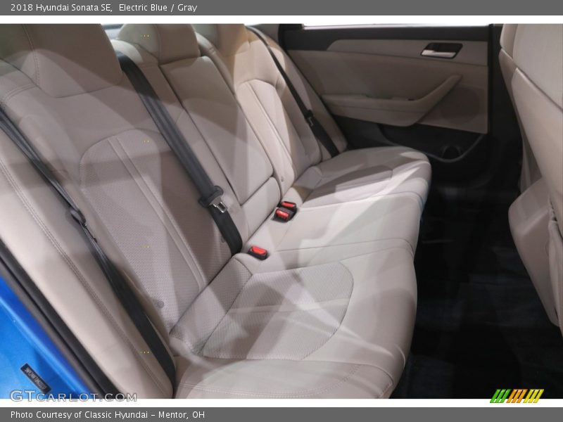 Electric Blue / Gray 2018 Hyundai Sonata SE