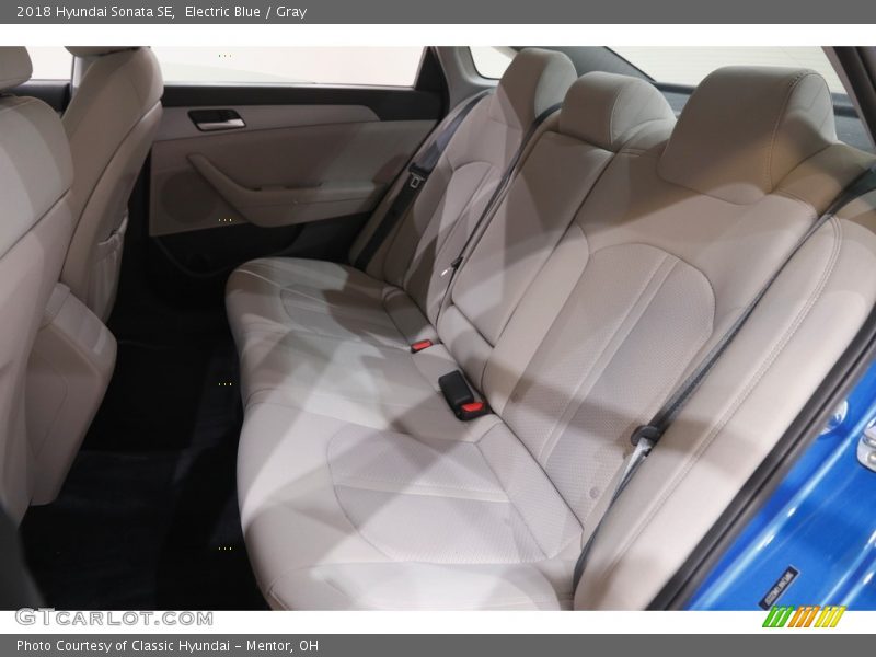 Electric Blue / Gray 2018 Hyundai Sonata SE