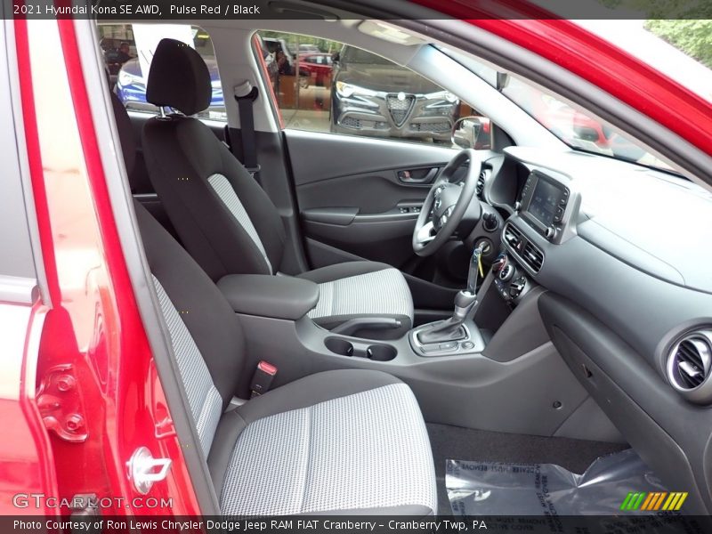 Pulse Red / Black 2021 Hyundai Kona SE AWD