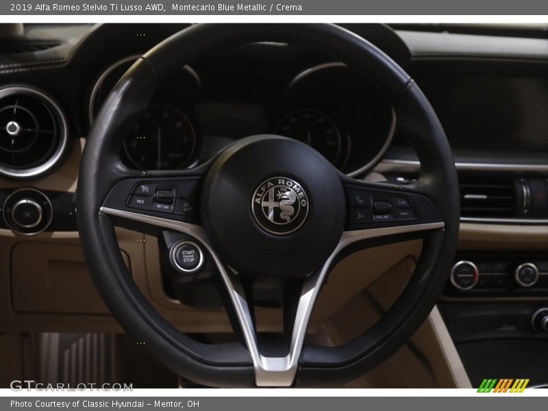  2019 Stelvio Ti Lusso AWD Steering Wheel