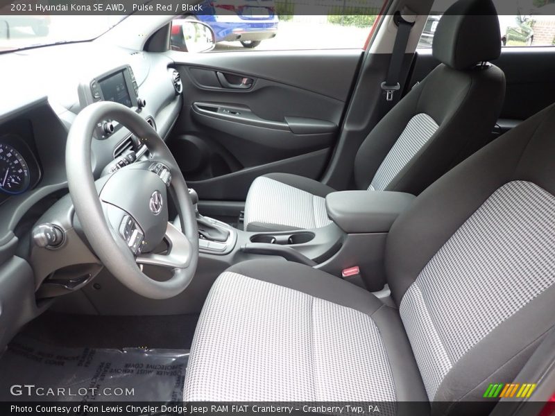 Pulse Red / Black 2021 Hyundai Kona SE AWD