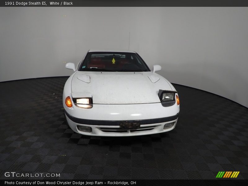 White / Black 1991 Dodge Stealth ES